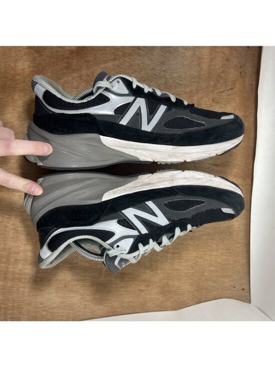 New Balance 990v6 Made In USA Black Grey Men’s Size 12 M990BK6 Running Shoes main image 6